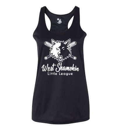 tank shamokin league west badger racerback core